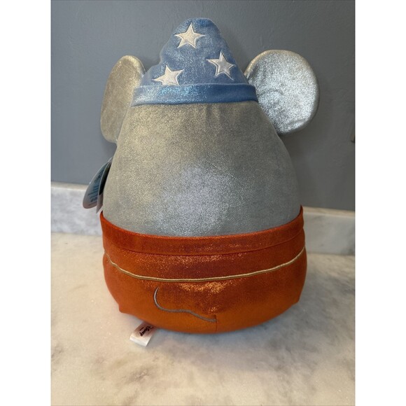 squishmallow Mickey Mouse Sorcerer Disney 100 Exclusive Silver Plush nwt - Picture 3 of 10